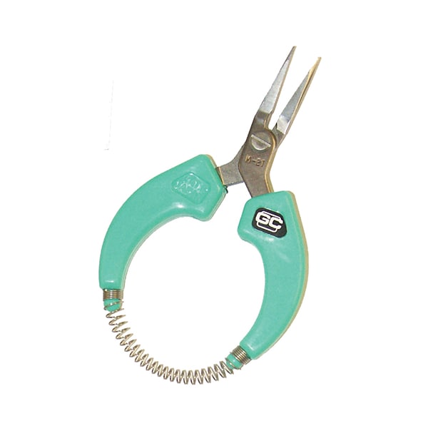 Gc Electronics Needle Nose Pliers Green M21 12216 Zoro